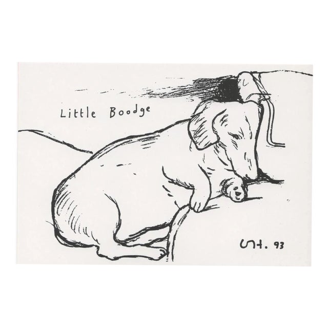 David Hockney, Little Boodge Poster, Lithograph For Sale