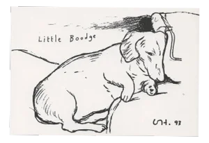 David Hockney, Little Boodge Poster, Lithograph