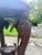Antique Anglo-Indian Hand-Carved Elephant Side Table With Bone Inlay For Sale - Image 10 of 18