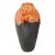 Hungarian Mid Century Modern Lava Glaze Pottery Vase 1960s Hungary For Sale