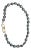 Tahiti Freshwater Pearl Necklace, (Peacock Black) For Sale
