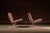 Pair of Barcelona Chairs - Mies Van Der Rohe for Knoll For Sale In Chicago - Image 6 of 16
