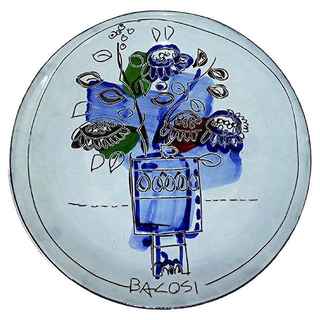 Italian Ceramic Tableware by Bacosi Manlio, 1970s For Sale