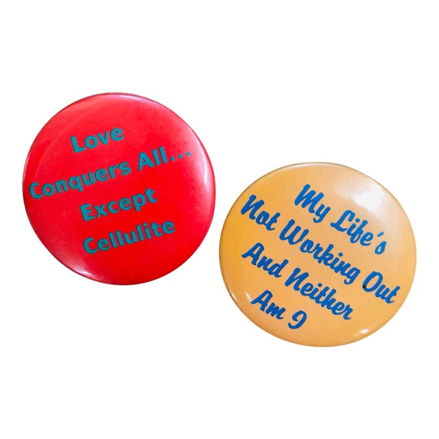 Vintage Russ Berrie & Co Pins - a Pair For Sale