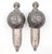 Traditional Mid 20th Century Amarat Steel Passage Door Knob Set For Sale - Image 3 of 7