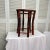 Farmhouse Bamboo Drink Table With Woven Reed Top For Sale - Image 3 of 10