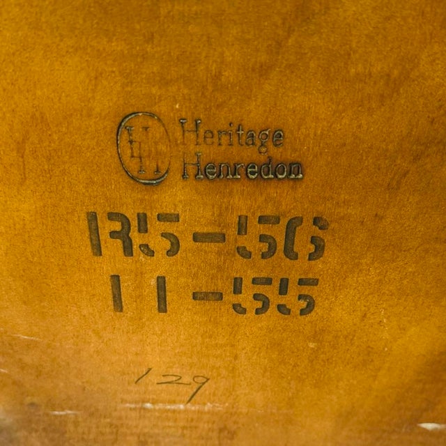 Vintage Mid-Century Tiered End Corner Table by Heritage Henredon, Walnut For Sale - Image 11 of 11