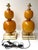 Contemporary Pair of Brass and Orange Murano Glass Bulbs Lamps, Italy For Sale - Image 10 of 13