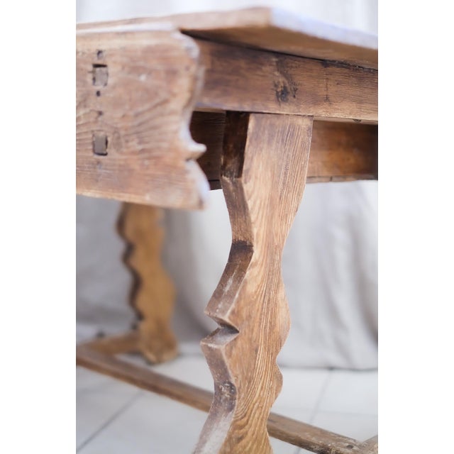 Antique single drawer table, Swedish Imported from Belgium