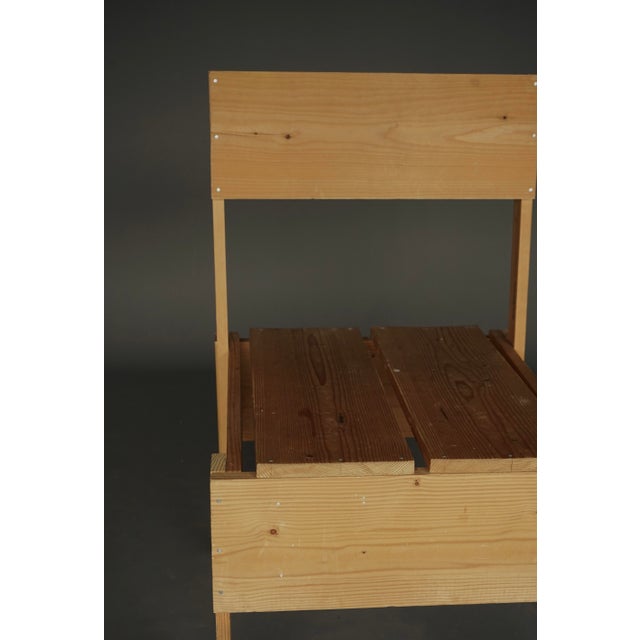 Brown Autoprogettazione 1 Chair after Enzo Mari, 1990s For Sale - Image 8 of 13