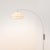 Nova Morelli Oval Brass Wall Sconce, 1960s - Lucite Shade, Satin Nickel Base For Sale - Image 4 of 5