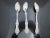 Art Nouveau Antique Alvin Sterling Silver Old Orange Blossom 5 7/8" Citrus Spoon Set of 3 For Sale - Image 3 of 10