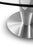 Modern Greg Sheres Style Stainless Steel Round Dining Table For Sale - Image 4 of 6