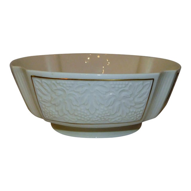 Vintage Lenox Traditional Porcelain Bowl For Sale