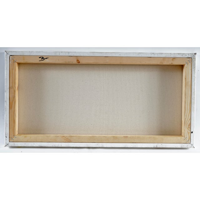 Mid Century Acrylic Paintings on Canvas in the Style of Peter Keil For Sale In Miami - Image 6 of 6