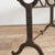 Antique French Wrought Iron Bistro Table with Wooden Top, 1890s For Sale - Image 8 of 13