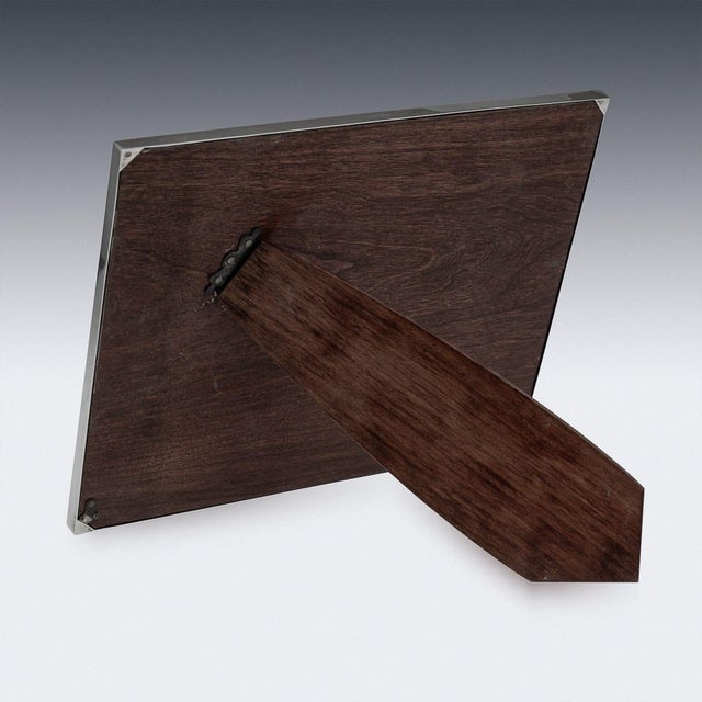 21st Century English Silver Photograph Frame, Birmingham, 2000 For Sale - Image 3 of 5