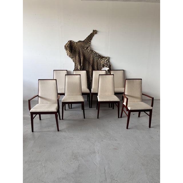 Dining Chairs from Dyrlund, 1980s, Set of 8 For Sale - Image 13 of 13