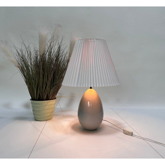 Studio Ceramic Art Drop-Shaped Table Lamp by Gert Ingvar Andersson, Sweden, 1980s For Sale - Image 11 of 18