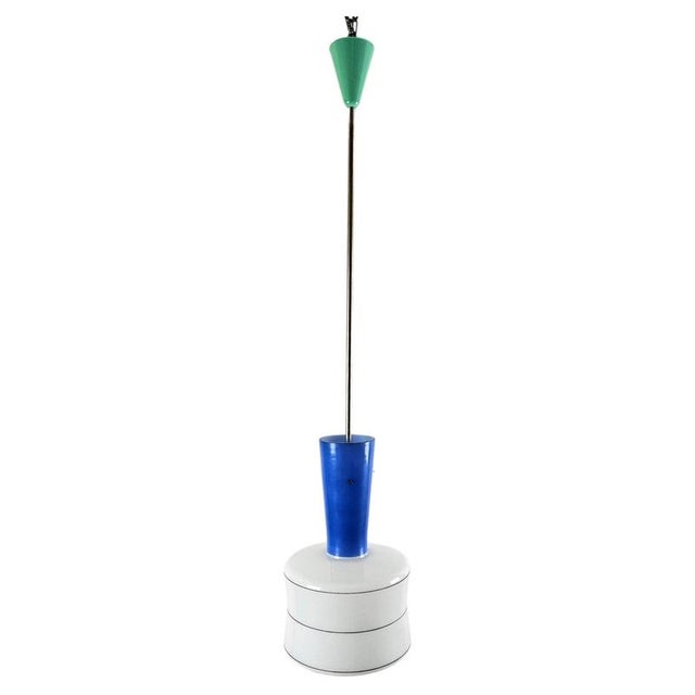 Mid-Century Modern Italian Pendant Light in Murano Glass by Gae Aulenti, 1960s For Sale - Image 12 of 12
