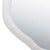 Worlds Away Matthew Izzo Home Cadence White Metal Round Wall Mirror For Sale - Image 4 of 5
