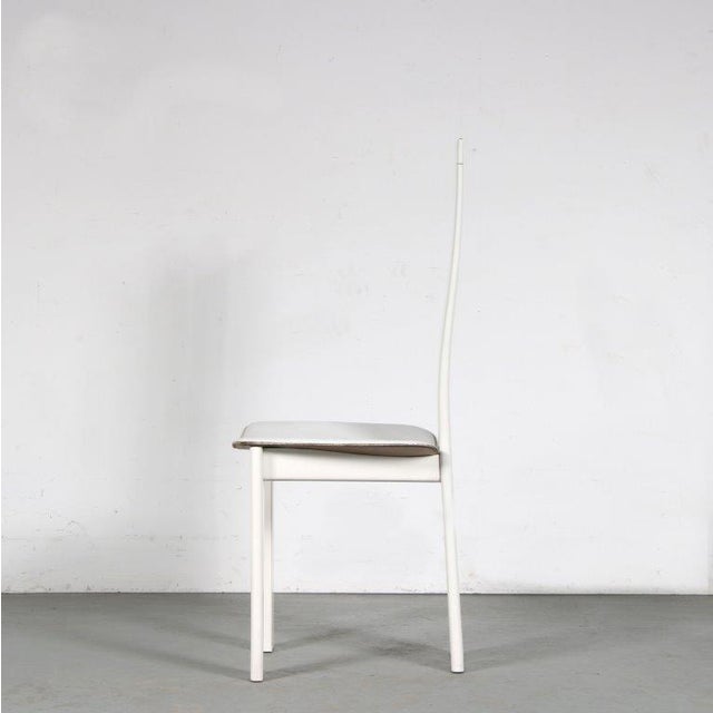 Dining Chairs by Pietro Costantini for Ello, Italy, 1980s, Set of 8 For Sale - Image 6 of 14