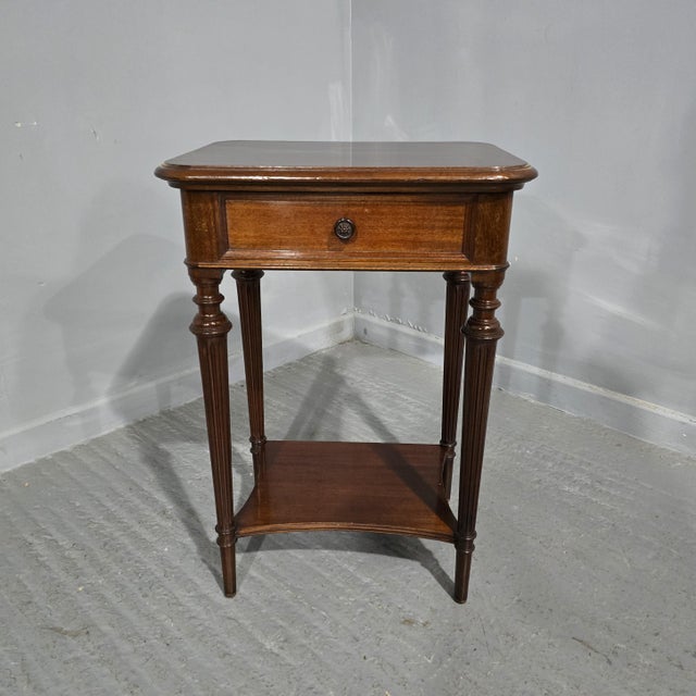 Victorian Mahogany Side Table, 1880 For Sale - Image 9 of 9