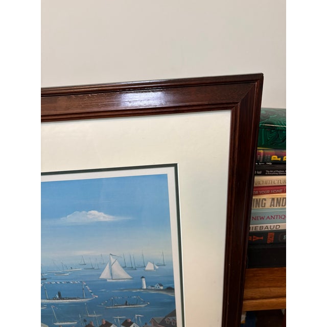 Sally Caldwell Fisher Signed Limited Edition Provincetown New England Coastal Print Art For Sale - Image 4 of 16