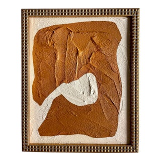 2025 "Catturare" Abstract Minimalist Painting on Canvas by r.k. Red For Sale