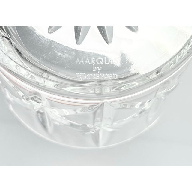 Transparent Waterford (Marquis) Sparkle” 5 Crystal Double Old Fashioned Glasses For Sale - Image 8 of 8