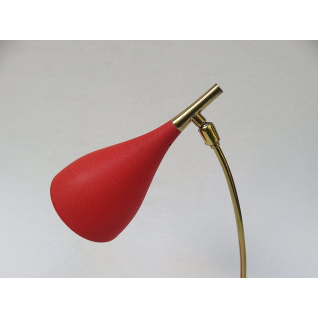 Red Table Lamp from Cosack, 1950s For Sale - Image 10 of 18