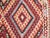 Textile Mid 20th Century Classical Turkish Handwoven Geometric Design Boho Area Kilim Rugs For Sale - Image 7 of 9