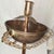 Antique Art Nouveau Standing Candlestick in Copper, 1900 For Sale - Image 5 of 8