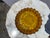 Mid-Century Modern Vintage Amber Cut Art Glass Cigar Ashtray 1920's-1950's Art Deco Med-Century For Sale - Image 3 of 4