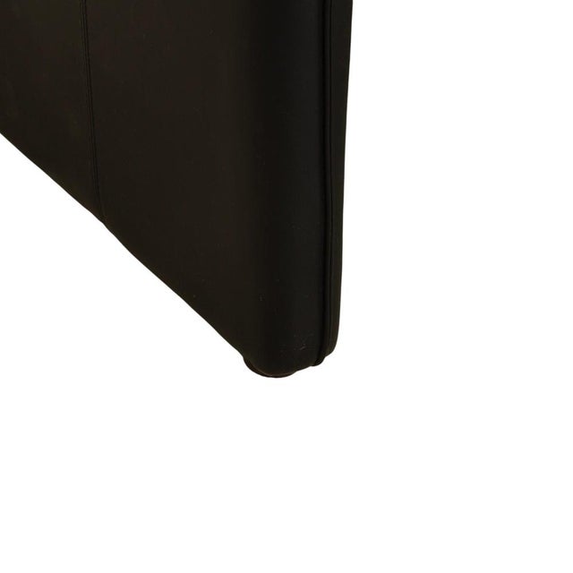 Animal Skin Two-Seater Black Sofa in Leather from Laauser For Sale - Image 7 of 14