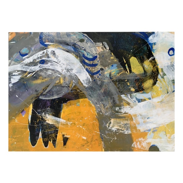 Monika Rossa, Abstraction, 2023, Oil on Canvas For Sale