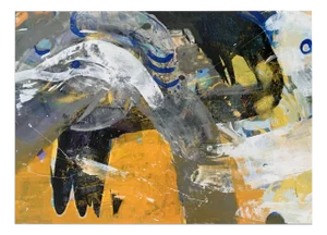Monika Rossa, Abstraction, 2023, Oil on Canvas