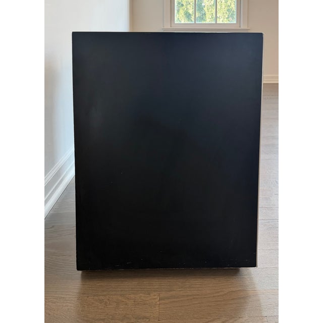 Mid 20th Century Mid 20th Century Modern Rosewood and Chrome Nightstand Attributed to John Stuart For Sale - Image 5 of 8