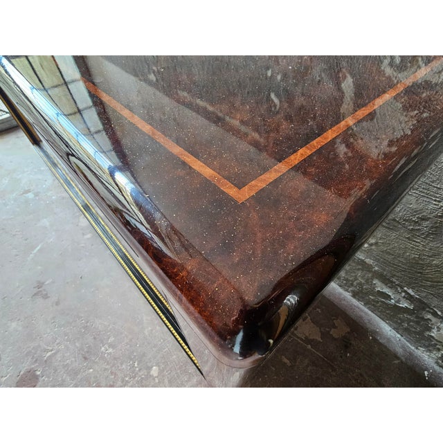 Wood Vintage Regency Sideboard, 1970s For Sale - Image 7 of 10