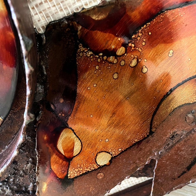 Danish Brutalist Metal Wall Sculpture by Henrik Horst, 1970s For Sale - Image 16 of 18