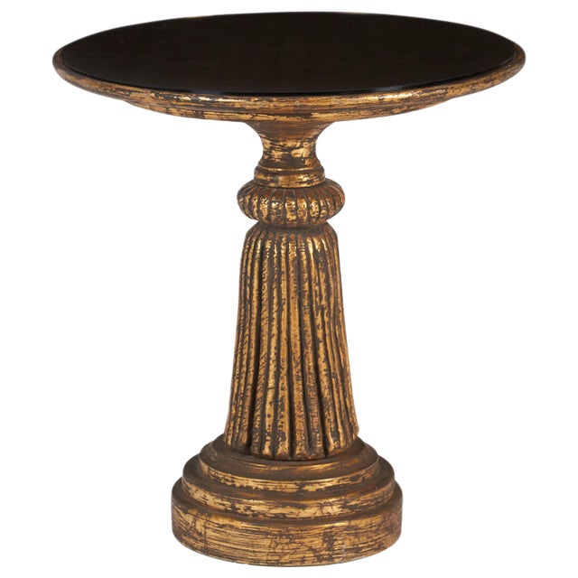 Wood Gilt Tassel Drink Table, Italian, 1940s For Sale - Image 7 of 7