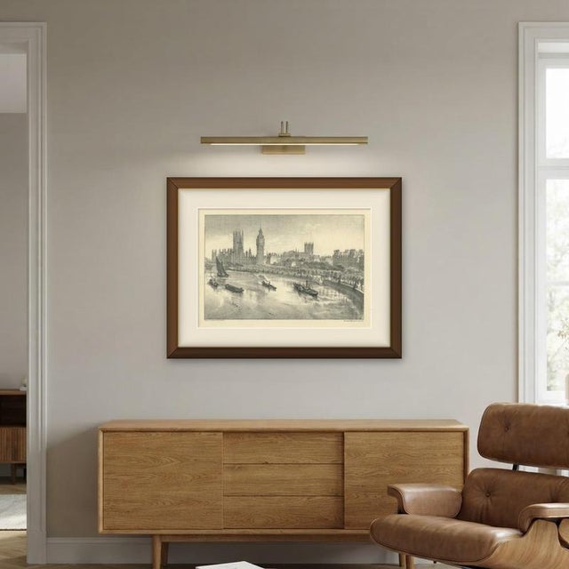 Maclure and Macdonald, The Thames Embankment, Victorian London, 1880, Lithograph For Sale - Image 11 of 12