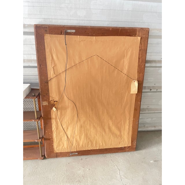 Antique Italian Beechwood Mirror For Sale - Image 10 of 11