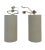 A pair of two concrete or plaster flush mount canned or tubed lights, custom made. These give a low downlight and are not...