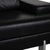 Black AK 644 3-Seater Sofa and Lounge Chairs in Black Leather from Rolf Benz, Set of 3 For Sale - Image 8 of 18