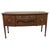 Brown Regency Inlaid Bow Front Dresser, 1800 For Sale - Image 8 of 8