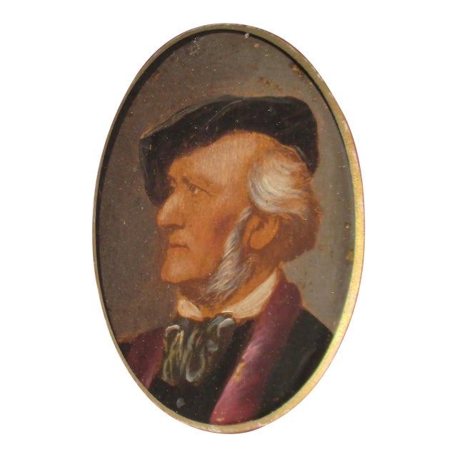 Scottish Portrait of an Noble in Tam O' Shatner 19th Century For Sale