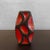Mid-Century Modern 1960s West German Fat Lava Guitar Vase by Roth Keramik For Sale - Image 3 of 11