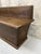 Wood Oak Storage Bench Banquette, 1950s For Sale - Image 7 of 10