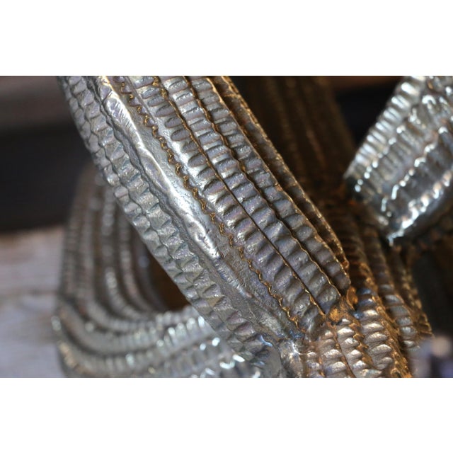 Large Brass Saguaro Cactus With Road Runner Sculpture — Korea, Circa 1970s For Sale - Image 12 of 18